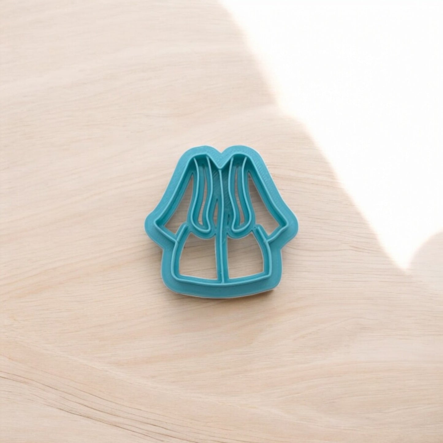 Graduation Gown Robe Cookie Cutter: Perfect for Cookies, Polymer Clay, Fondant, Pottery & Ceramics