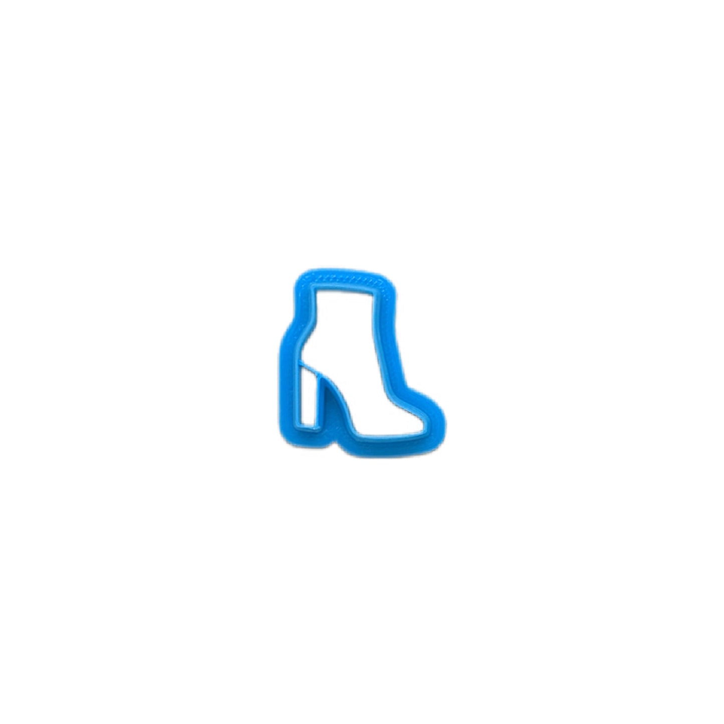 Ankle Boot with Heel Cookie Cutter: Idea for Cookies, Ceramics, Pottery, Polymer Clay, Fondant