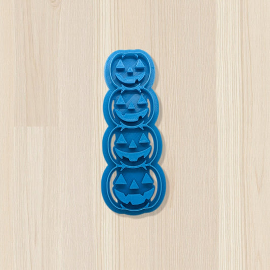 Jack-o-Tower Totem Bookmark Cutter - Perfect for Polymer Clay & Multi-Medium Crafts