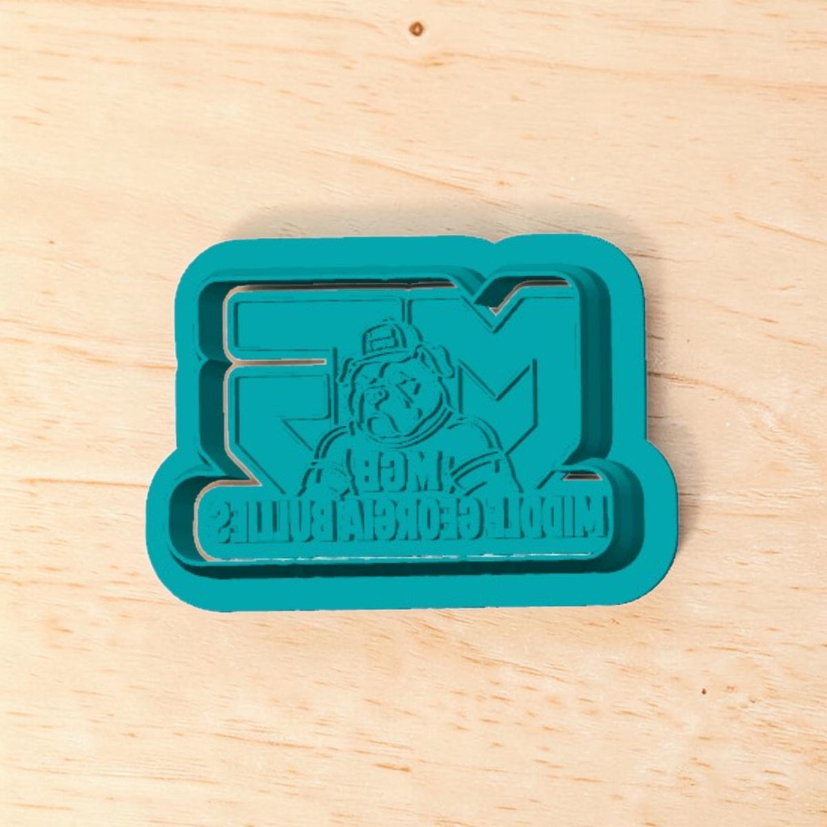 MG Bullies Bulldog Cookie Cutter & Stamp Set | Polymer Clay, Fondant, Pottery & Ceramic Tool