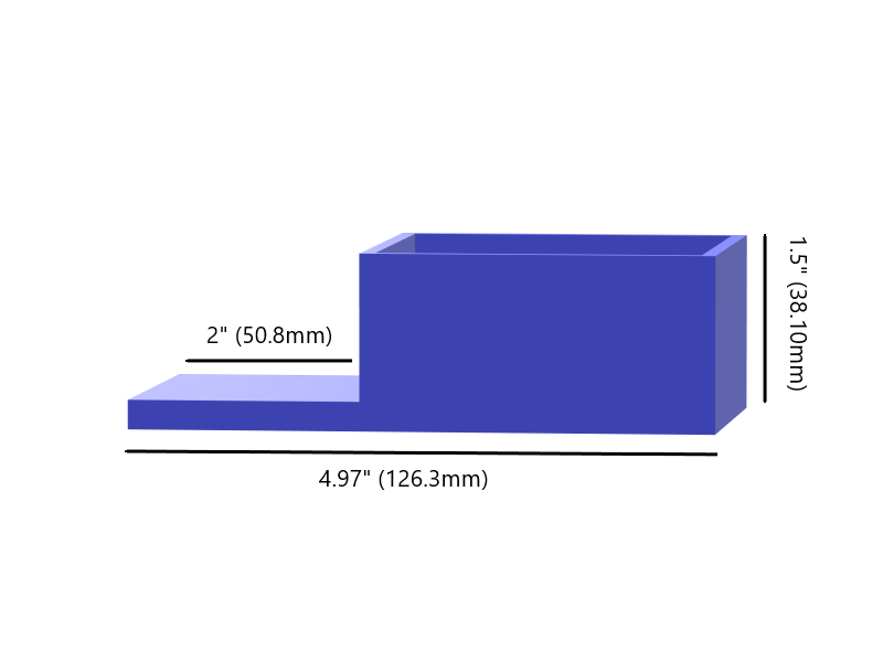 Cornstarch Container Tapper Box