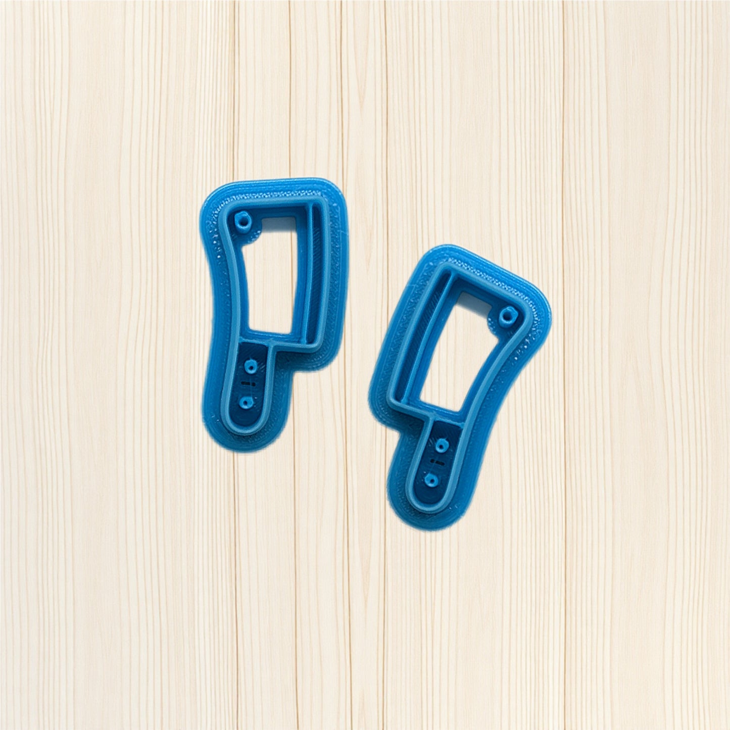 Meat Cleaver Cookie Cutter: Ideal for Cookies, Ceramics, Pottery, Polymer Clay, and Fondant
