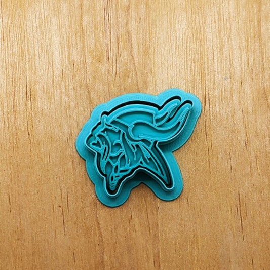 Minnesota Vikings Cookie Cutter & Stamp Set