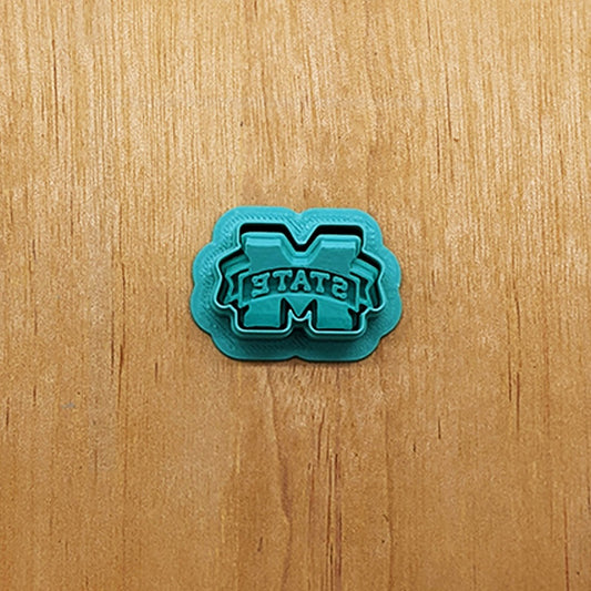 Mississippi State Cookie Cutter & Stamp Set