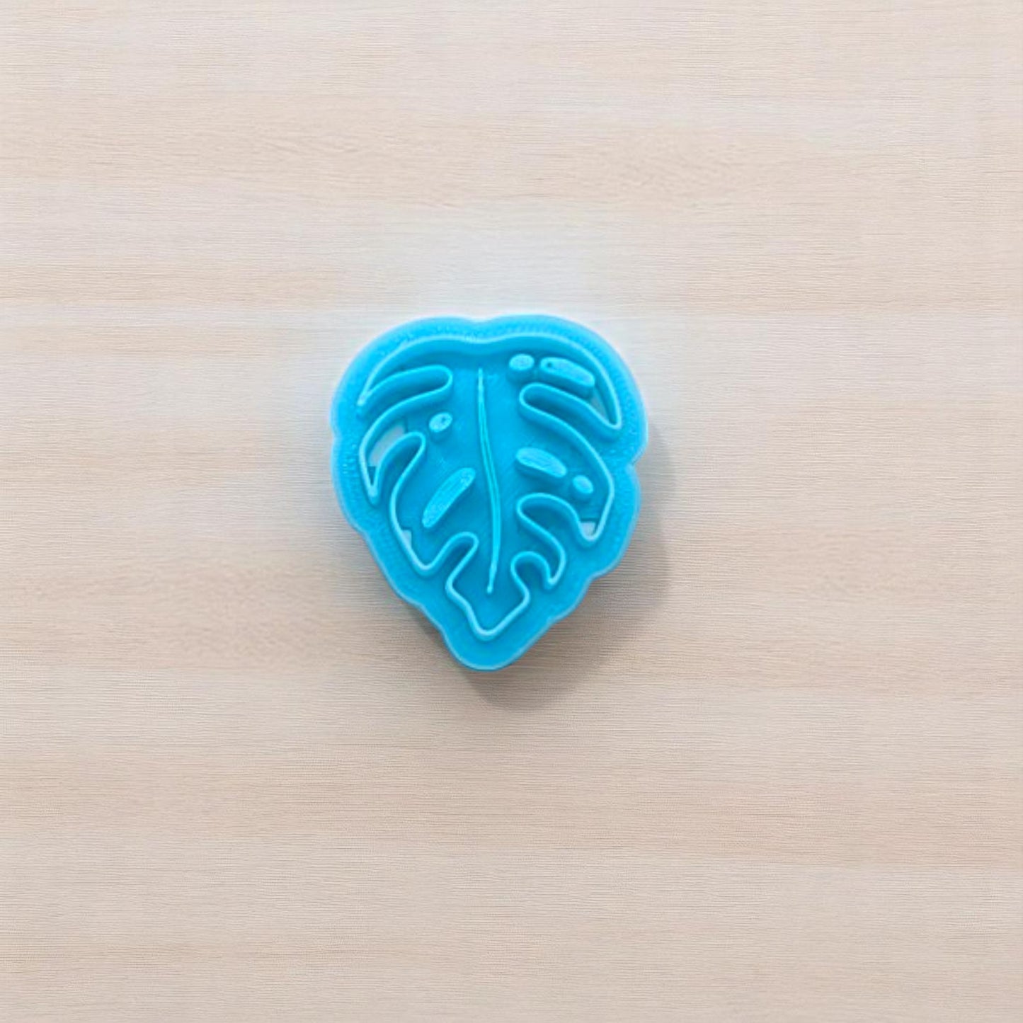 Tropical Monstera Leaf with Holes Cookie Cutter: Ideal for Cookies, Ceramics, Pottery, Polymer Clay, and Fondant