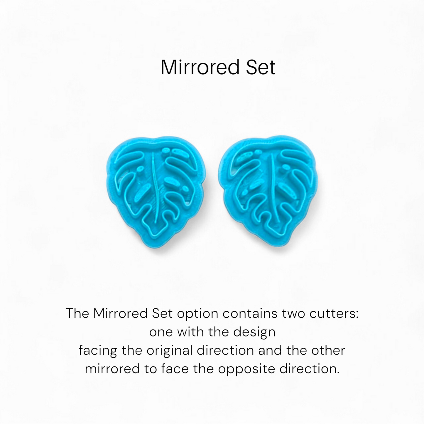 Tropical Monstera Leaf with Holes Cookie Cutter: Ideal for Cookies, Ceramics, Pottery, Polymer Clay, and Fondant
