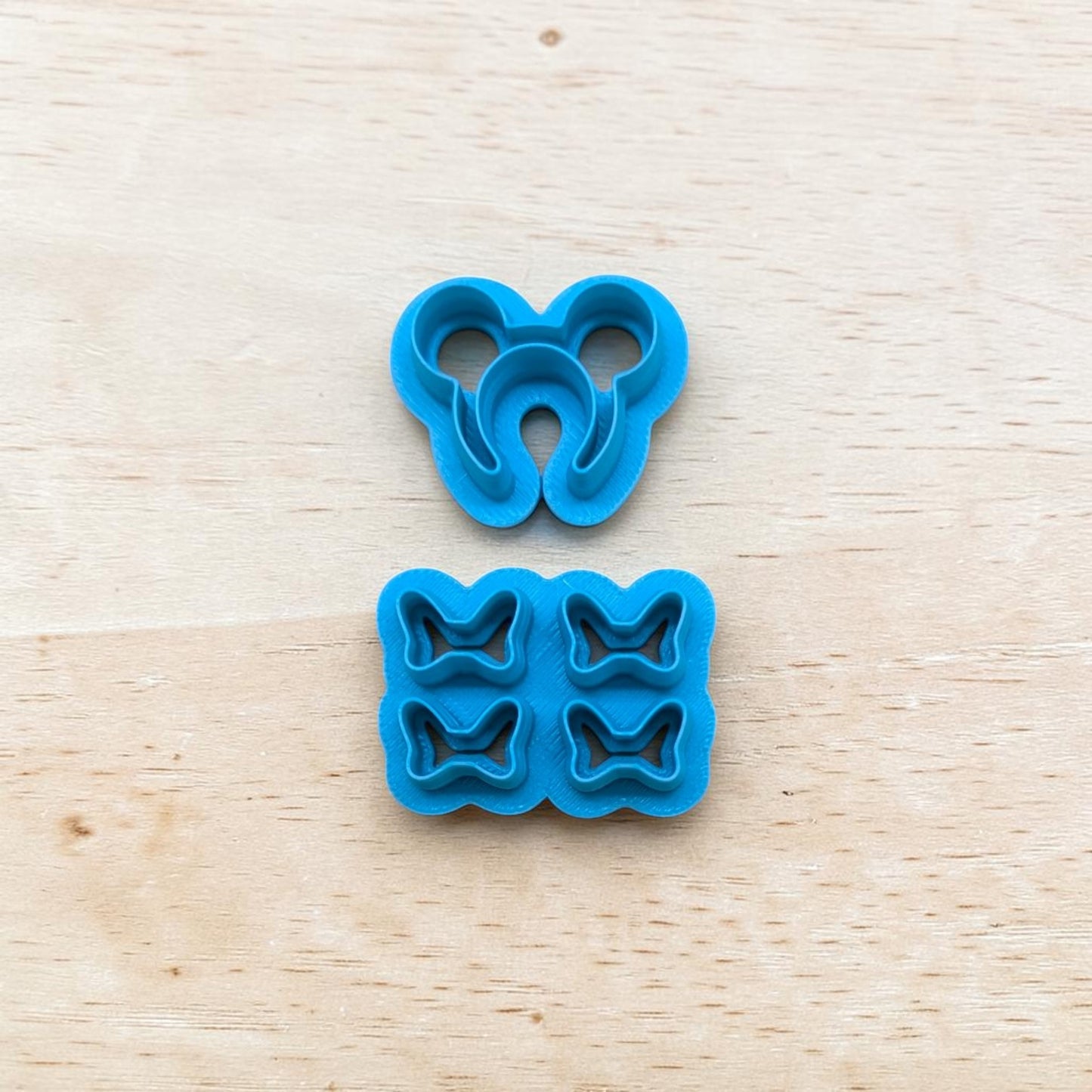 Mouse Ears Headband and Bow Cutter Sets: Ideal for Cookies, Ceramics, Pottery, Polymer Clay, and Fondant