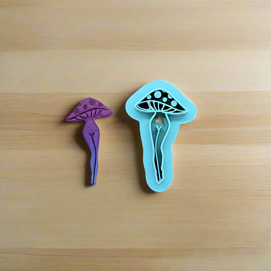 Mushroom Sexy Lady Legs Cookie Cutter for Cookies, Clay, Fondant, Ceramics and other Mediums
