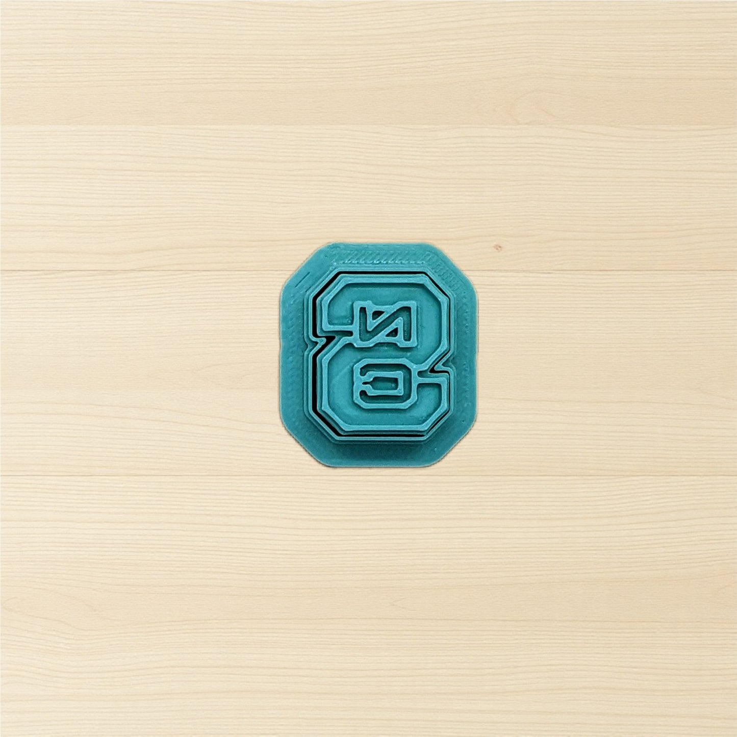 NC State Cookie Cutter & Stamp Set: Ideal for Cookies, Ceramics, Pottery, Polymer Clay, and Fondant