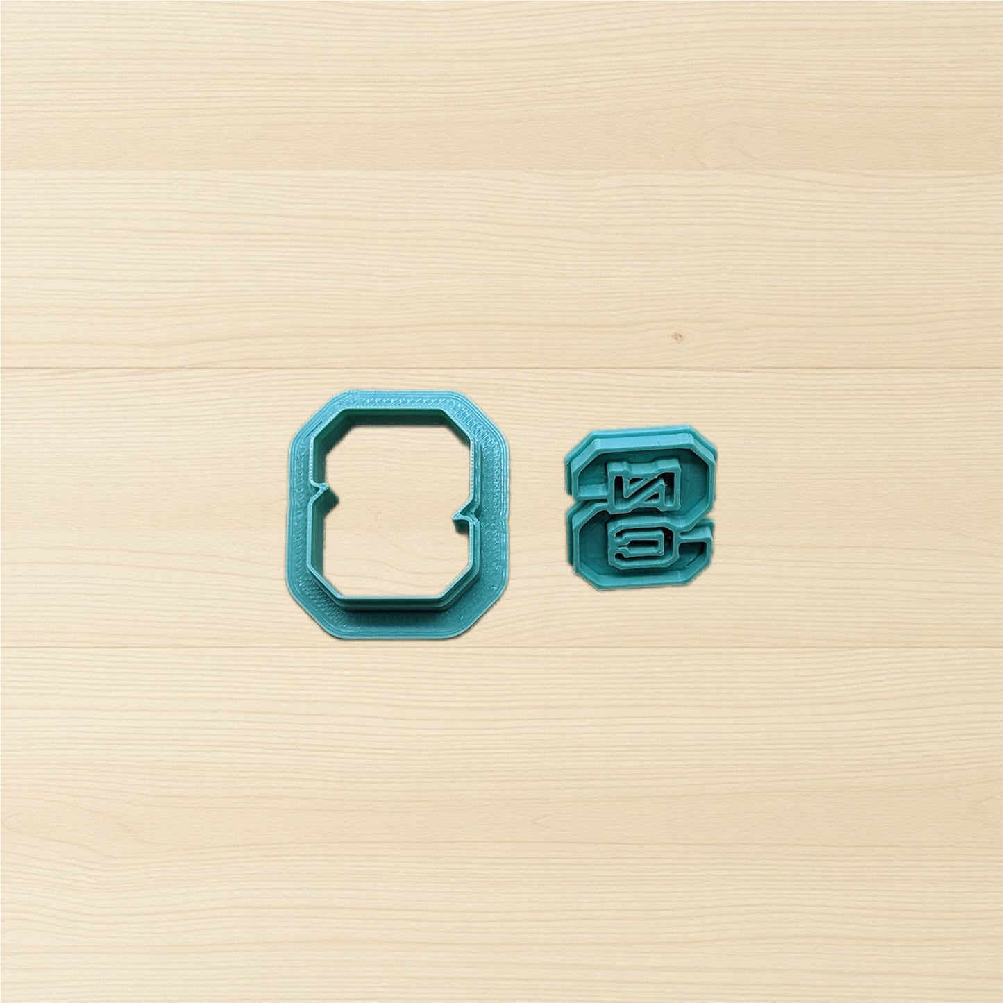 NC State Cookie Cutter & Stamp Set: Ideal for Cookies, Ceramics, Pottery, Polymer Clay, and Fondant
