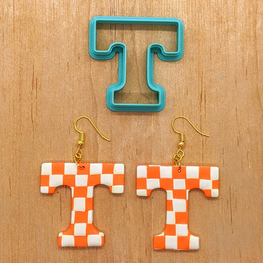 Tennessee Power T Cookie Cutter: Versatile Tool for Cookies, Ceramics, Pottery, Fondant, and More
