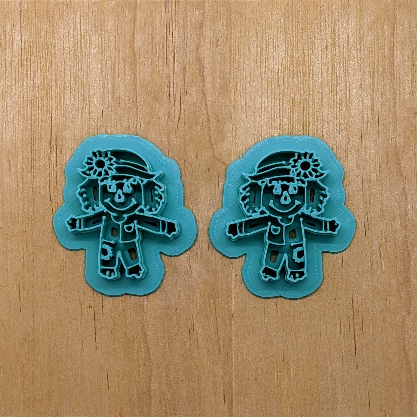 Girl Scarecrow Cookie Cutter Ideal for Cookies, Ceramics, Pottery, Polymer Clay, Fondant & More