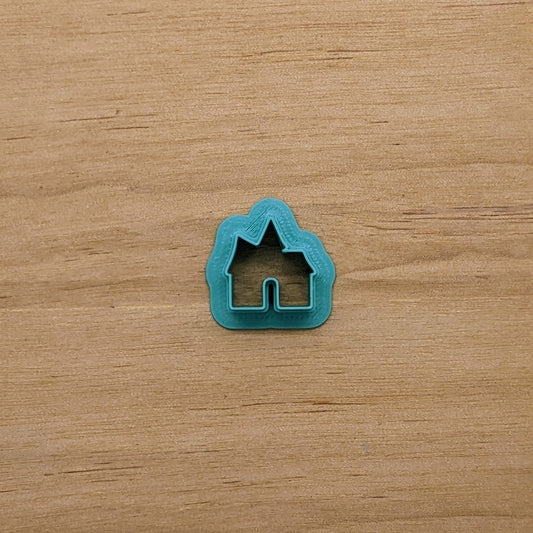 Haunted House Cookie Cutter for Cookies, Ceramics, Pottery, Polymer Clay, Fondant & More