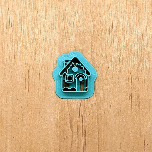 Gingerbread House Cookie Cutter/Clay Cutter