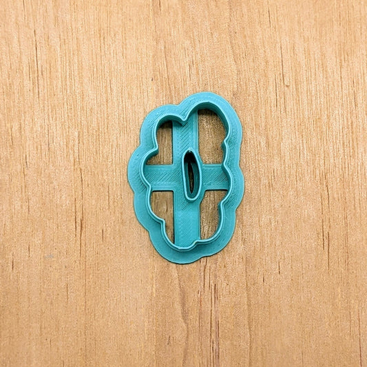 Organic Flower Donut Cookie Cutter/Clay Cutter