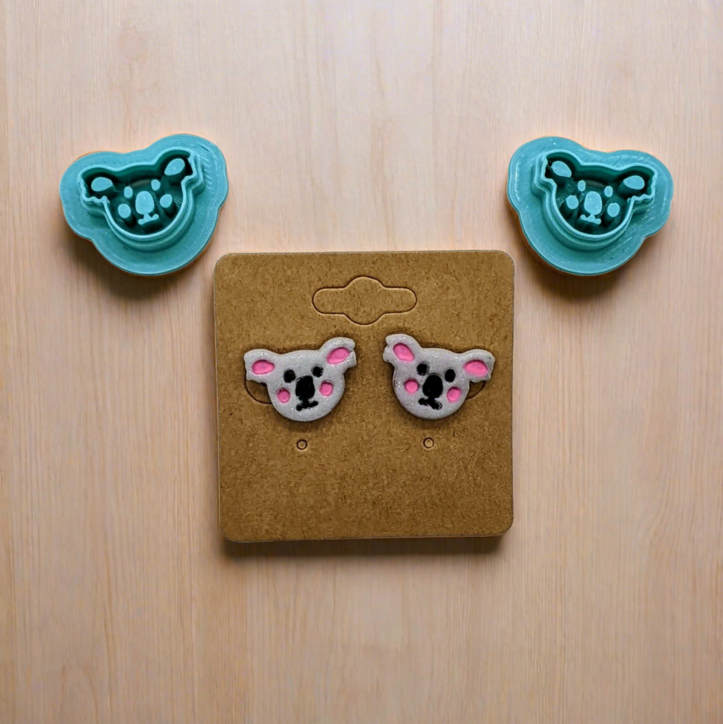 Koala Bear Head Cookie Cutter: Versatile Tool for Cookies, Ceramics, Pottery, Fondant, and More