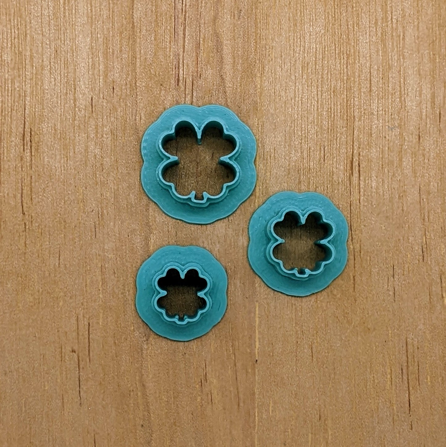 Four Leaf Clover Cookie Cutter: Ideal for Cookies, Ceramics, Pottery, Polymer Clay, and Fondant