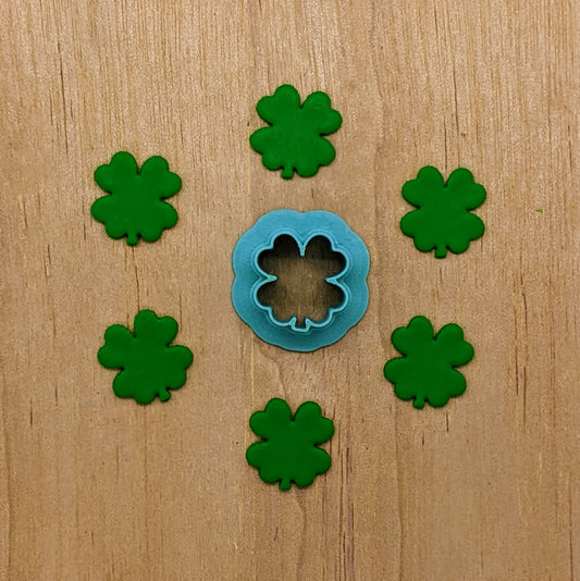 Four Leaf Clover Cookie Cutter: Ideal for Cookies, Ceramics, Pottery, Polymer Clay, and Fondant