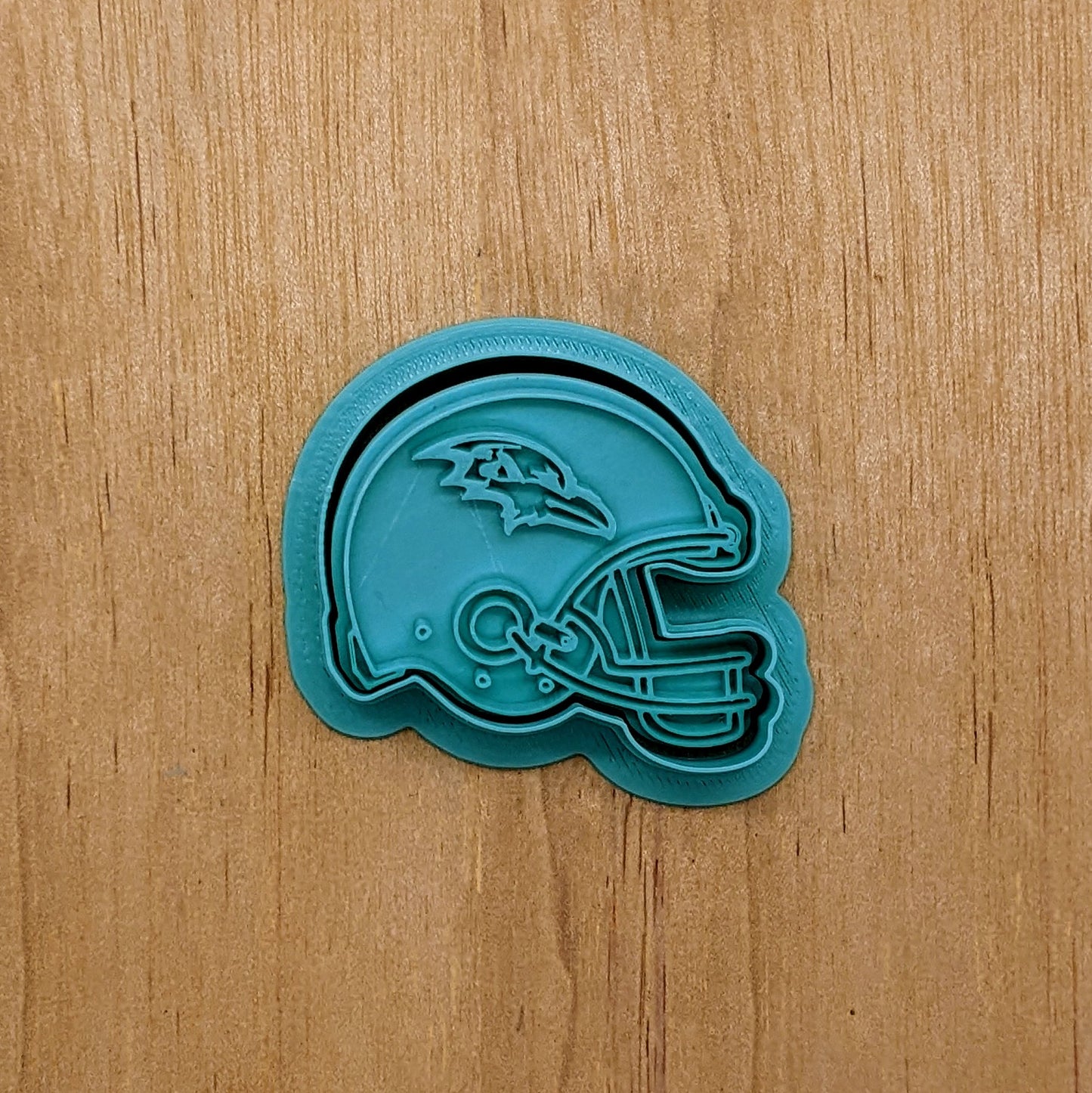 Baltimore Ravens Football Helmet Cookie Cutter & Stamp Set