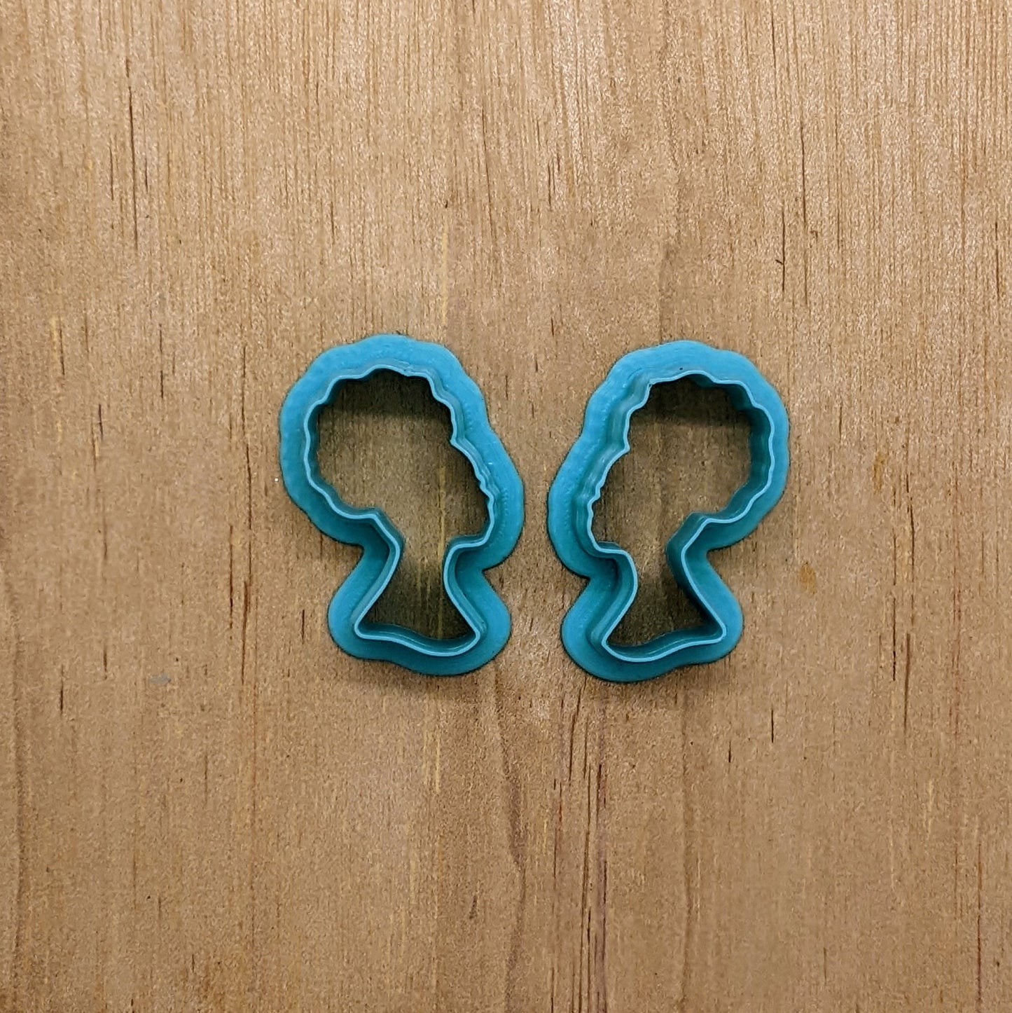 African Woman Silhouette Cookie/Clay Cutter