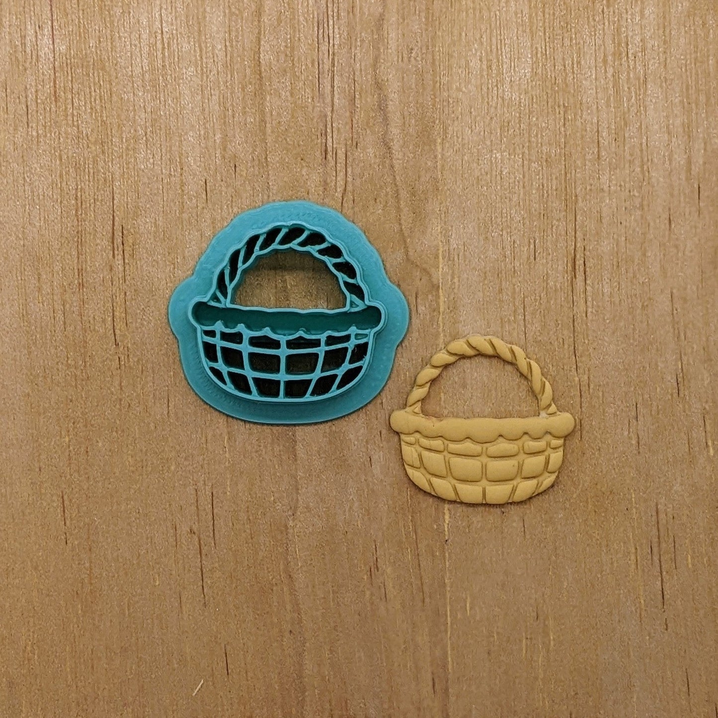 Empty Easter Basket Cookie Cutter: Perfect for Cookies, Polymer Clay, Fondant, Pottery & Ceramics