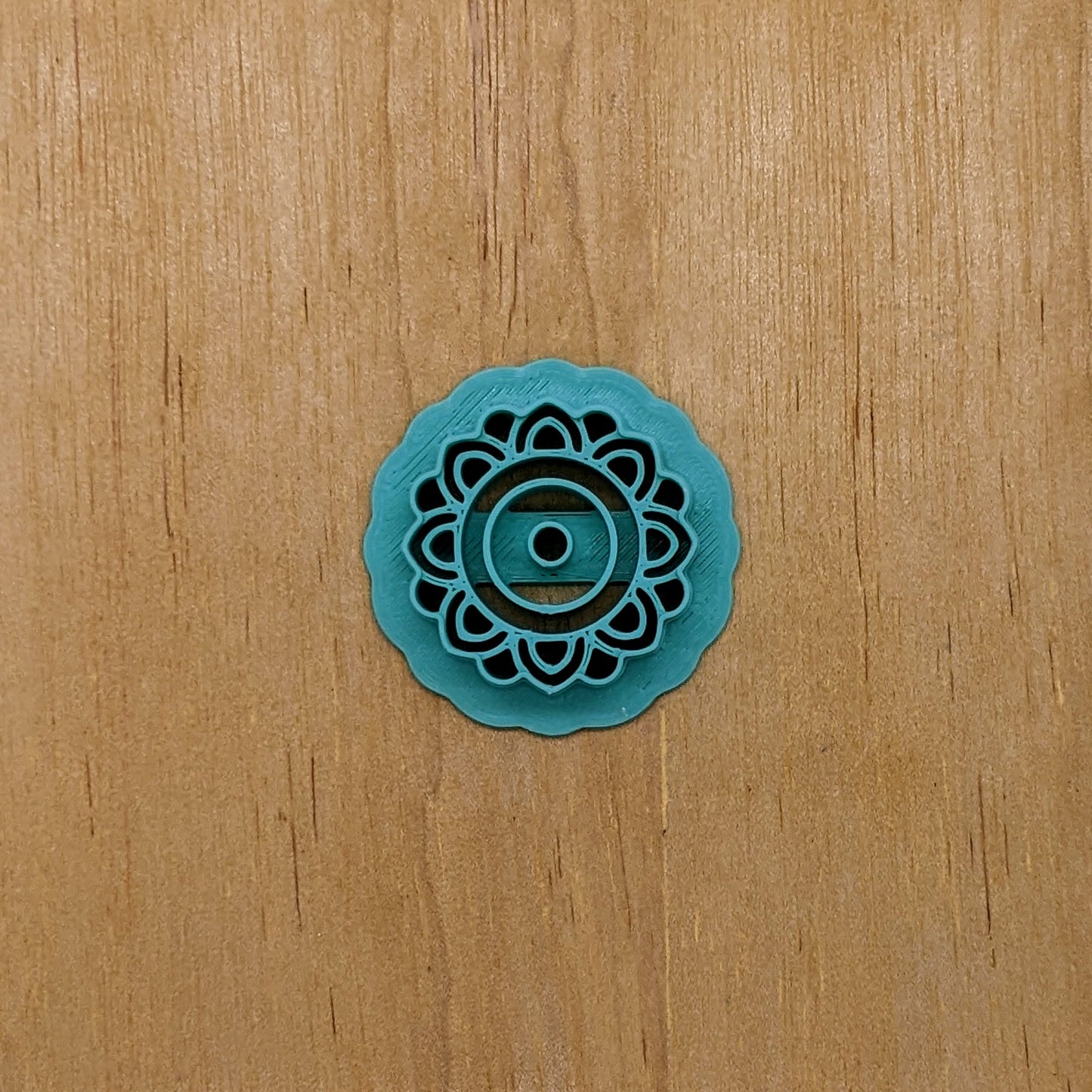 Boho Bloom Cookie Cutter: Ideal for Cookies, Ceramics, Pottery, Polymer Clay, Fondant, and More