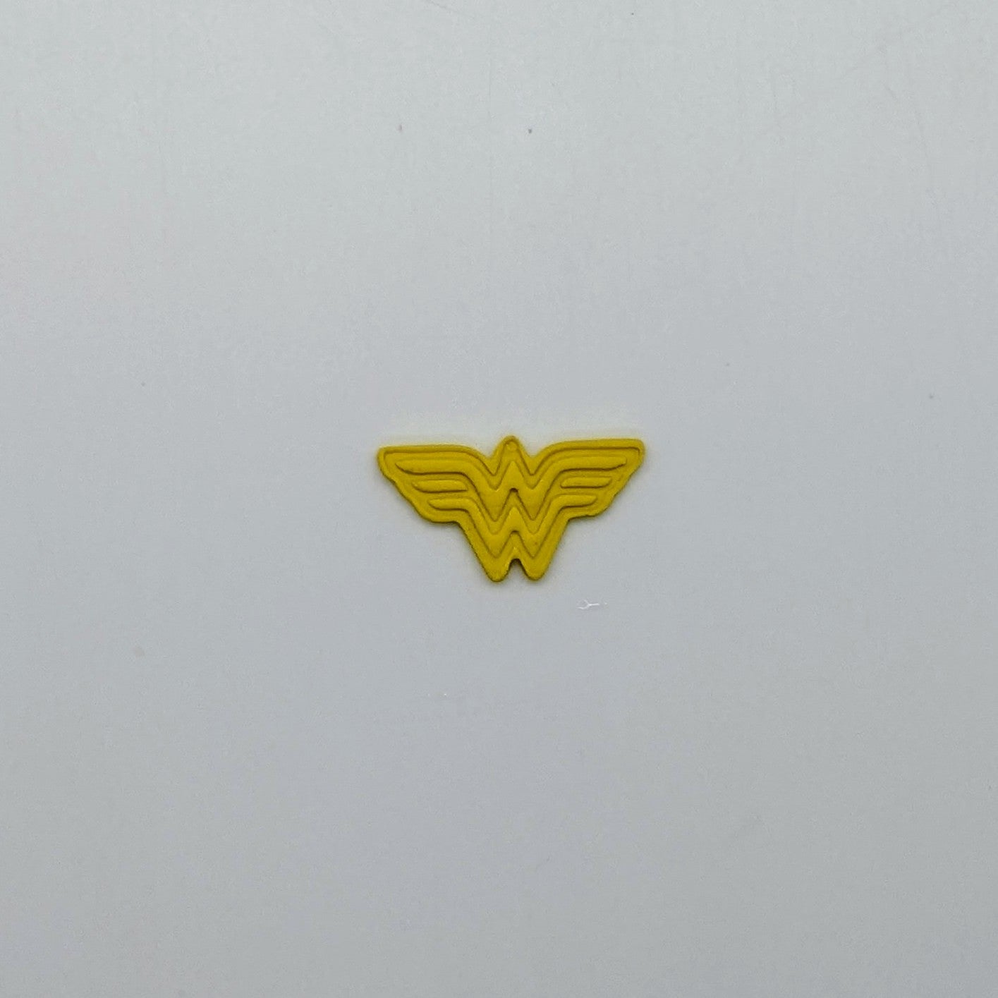 Wonder Woman WW Cutter & Embossing Stamp Set - Multi-Medium Design Tool for Cookies, Ceramics, Pottery, Polymer Clay, Fondant & More
