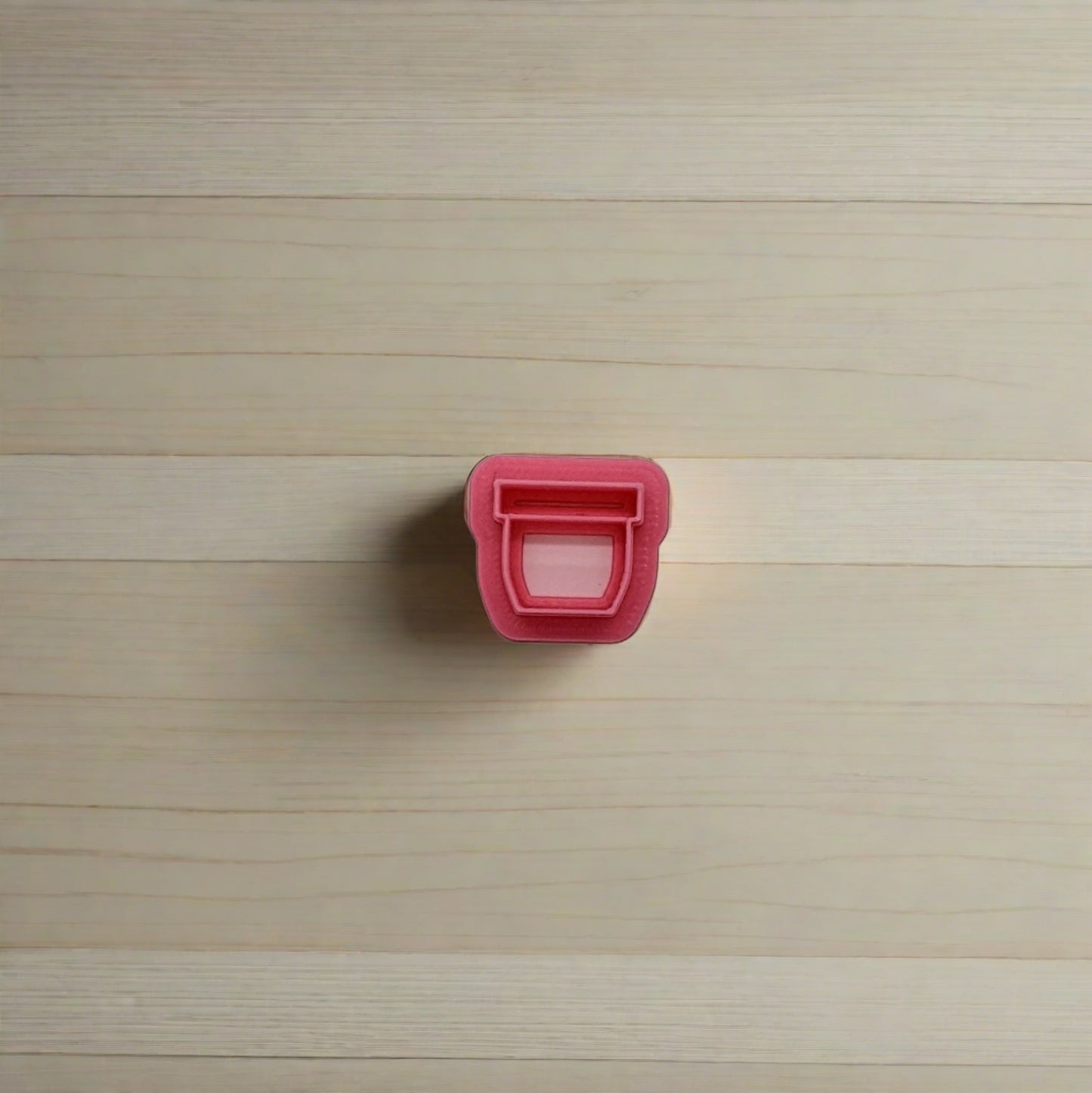 Flower Pot Cookie Cutter - Ideal for Cookies, Ceramics, Pottery, Polymer Clay, Fondant & More