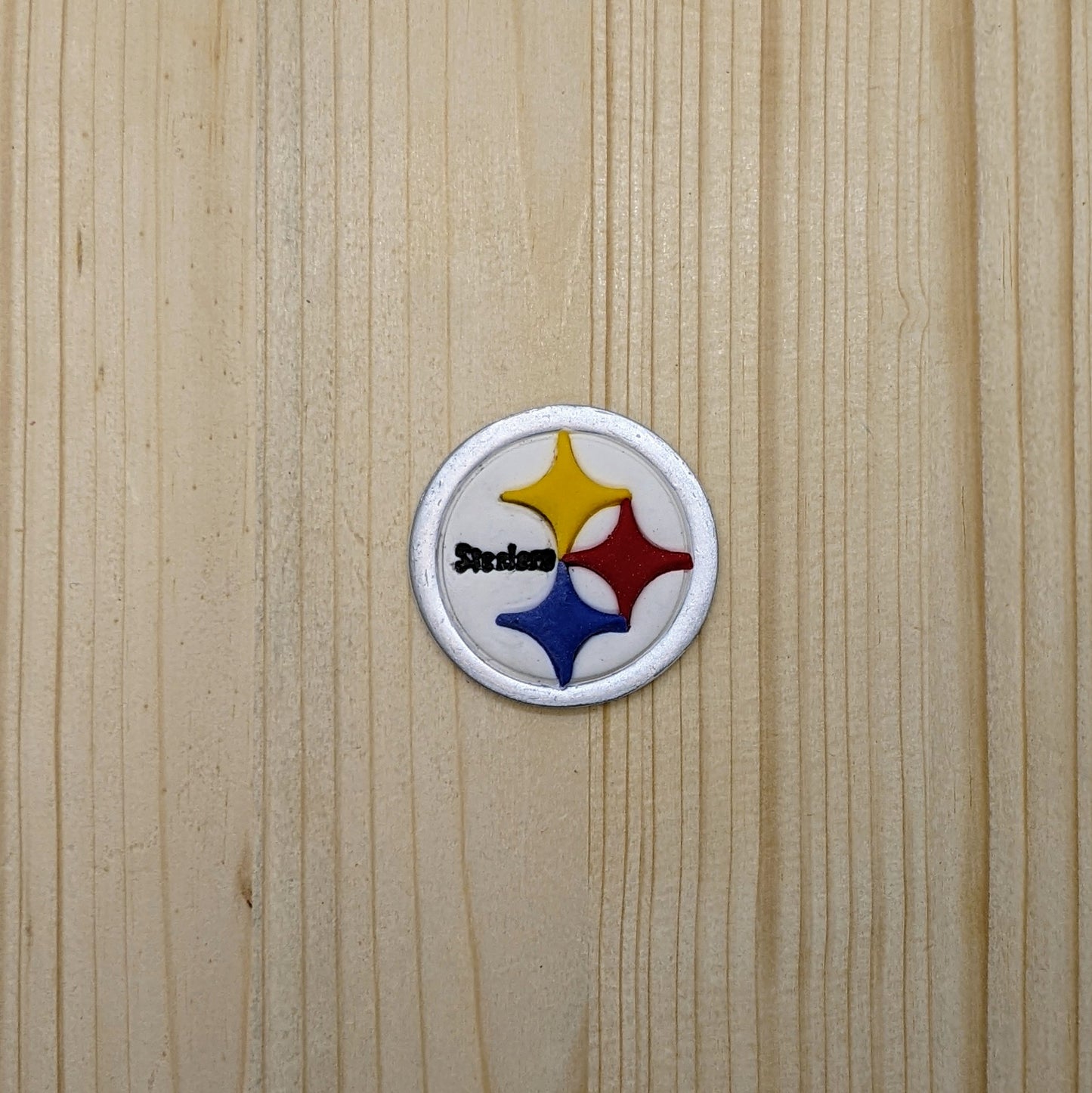Pittsburg Steelers 3 Piece Cutter & Stamp Set for Cookies, Clay, Fondant, Ceramics and other Mediums