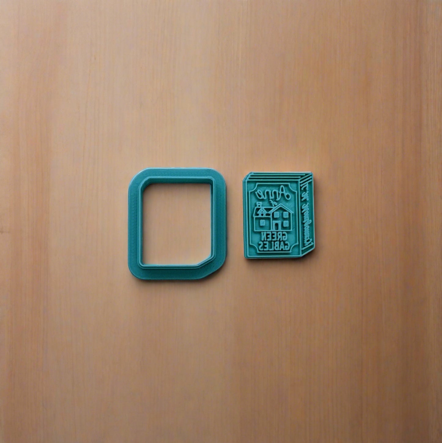 Anne of Green Gables Book Stamp & Cutter Set for Cookies, Ceramics, Pottery, Polymer Clay, Fondant - Multi-Medium Craft & Baking Tool