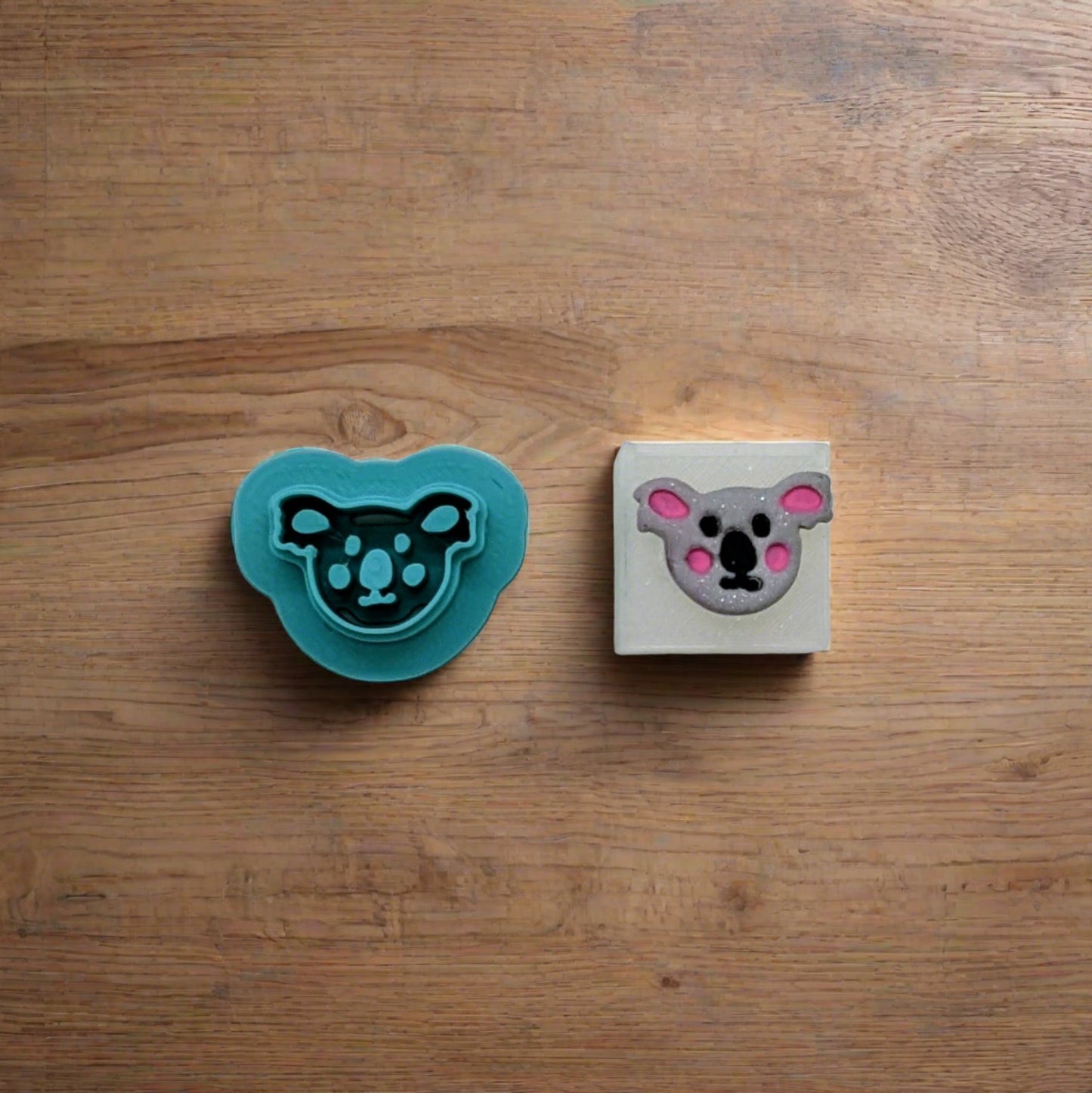 Koala Bear Head Cookie Cutter: Versatile Tool for Cookies, Ceramics, Pottery, Fondant, and More