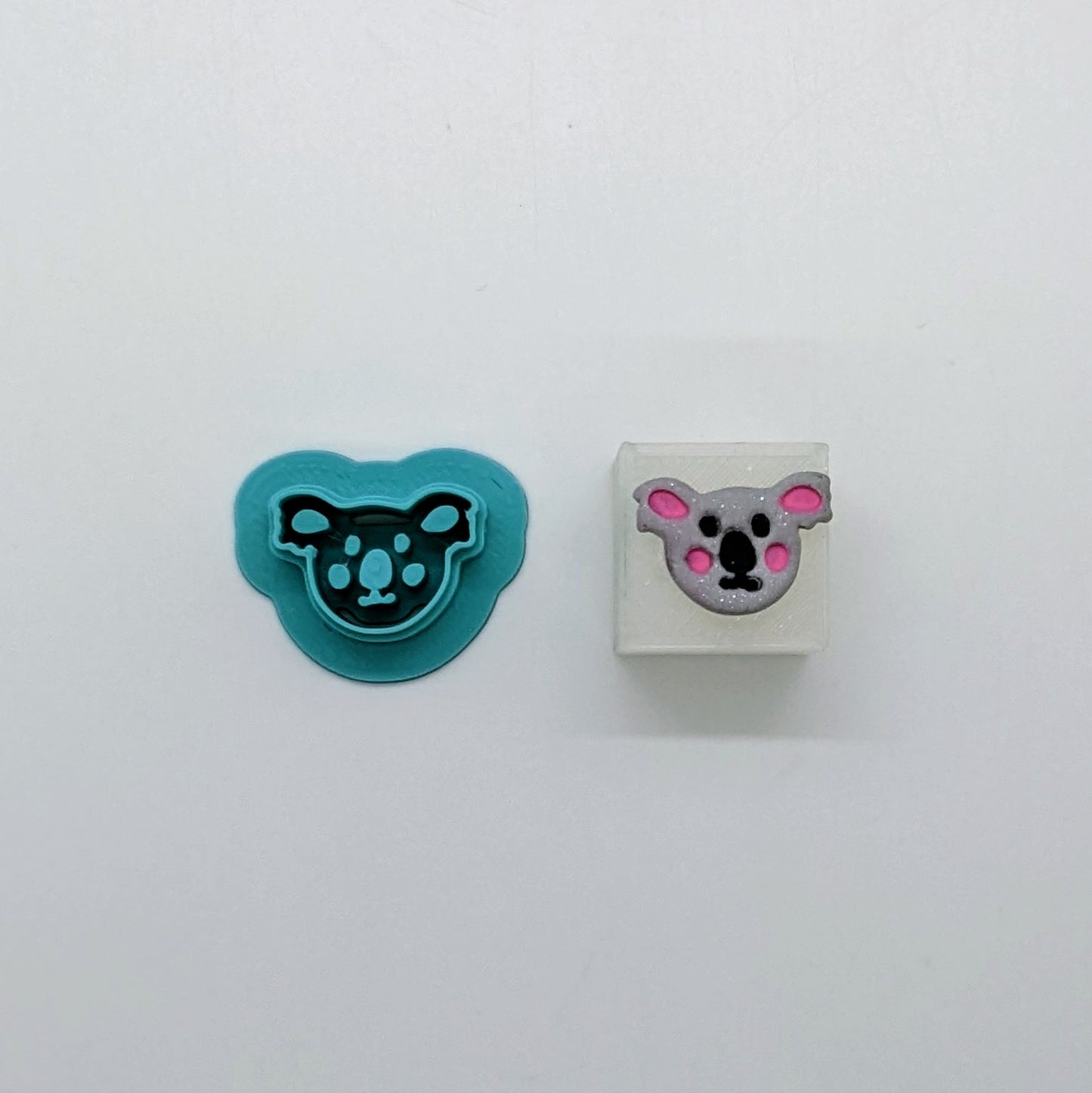 Koala Bear Head Cookie Cutter: Versatile Tool for Cookies, Ceramics, Pottery, Fondant, and More