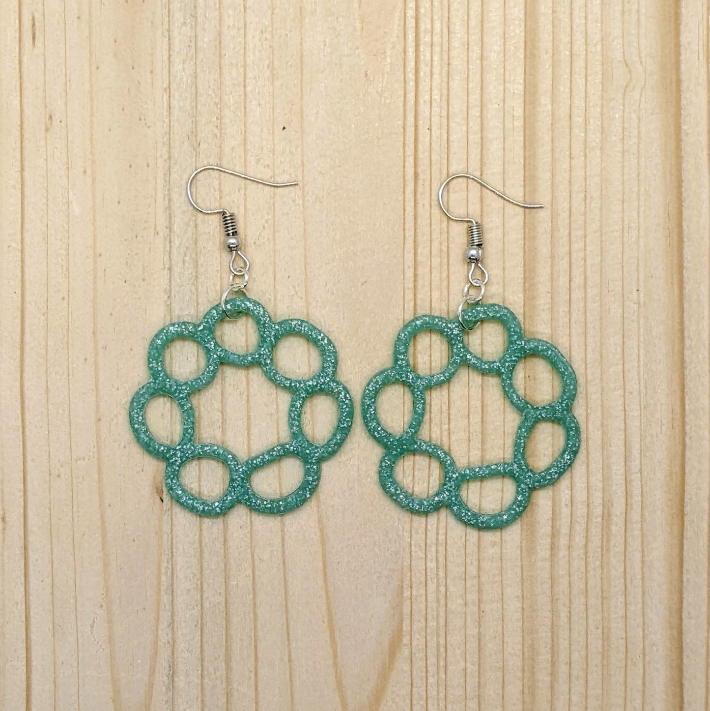 Organic Circles Hoop, 2 Piece Cutter Set for Cookies, Ceramics, Pottery, Polymer Clay, Fondant - Multi-Medium Craft & Baking Tool