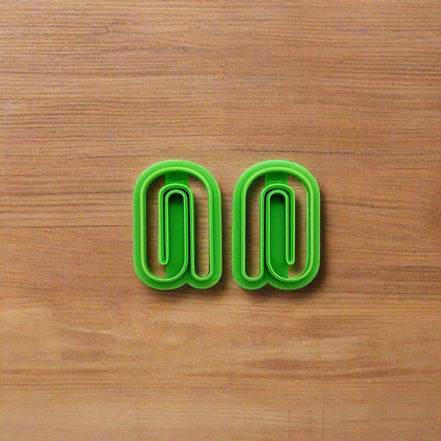 Paperclip Cookie Cutter: Ideal for Cookies, Ceramics, Pottery, Polymer Clay, & Fondant