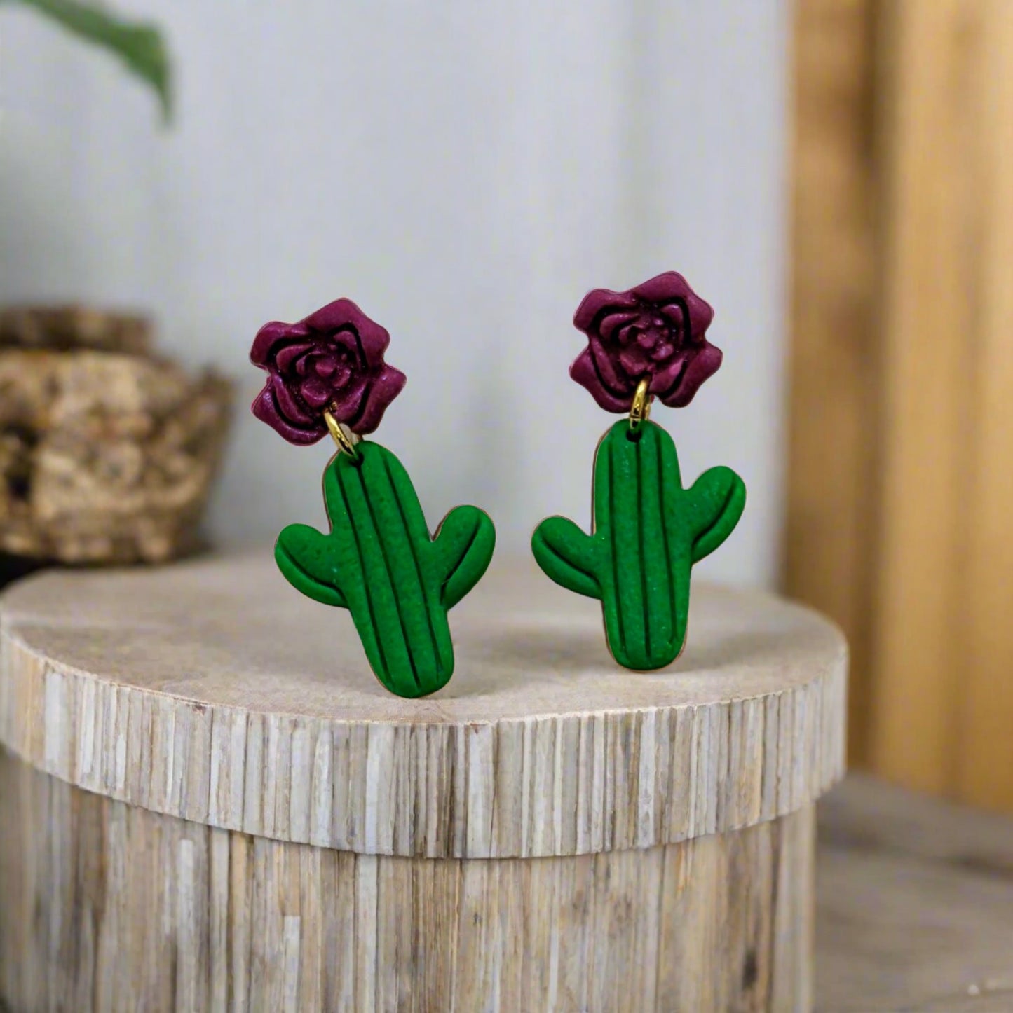 Cactus Cookie Cutter with Line Details - Ideal for Cookies, Ceramics, Pottery, Polymer Clay, Fondant & More