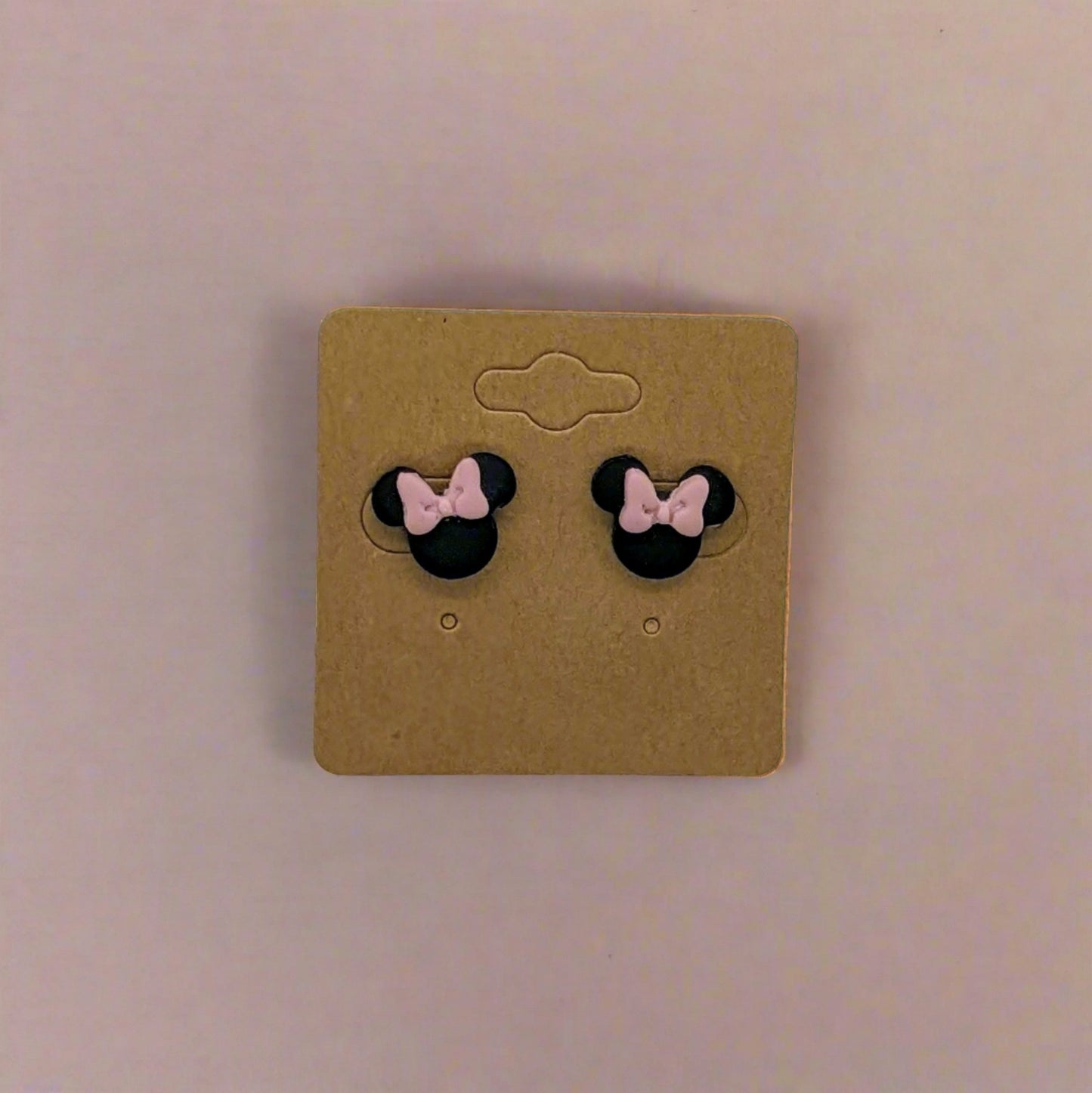 Mickey & Minnie Mouse Head and Bow 2-Piece Cookie Cutter Set - Ideal for Ceramics, Pottery, Cookies, Polymer Clay, Fondant, and More