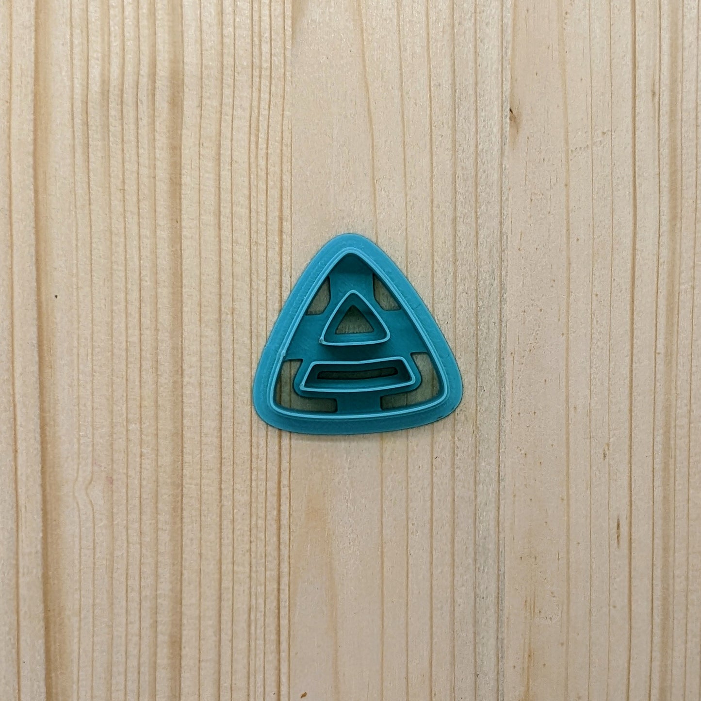 Triangle Tassel Hanger Buckle Cutter for Ceramics, Pottery, Polymer Clay, & Fondant