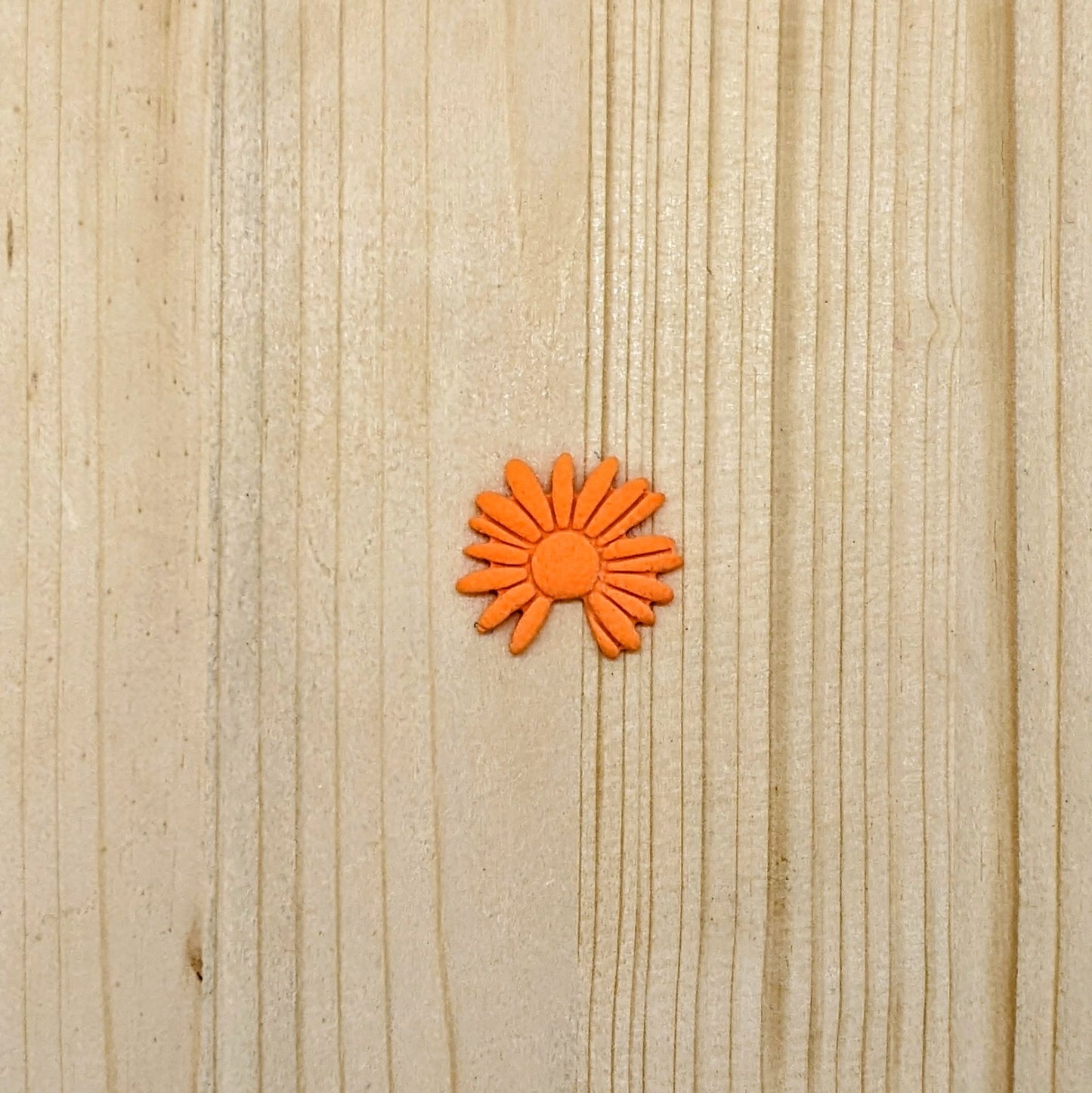 Daisy Flower with Missing Petal Cookie Cutter for Ceramics, Pottery, Polymer Clay, Fondant - Multi-Medium Craft & Baking Tool