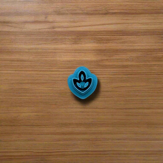 Seedling Bloom Cookie Cutter: Ideal for Cookies, Ceramics, Pottery, Polymer Clay, Fondant, and More