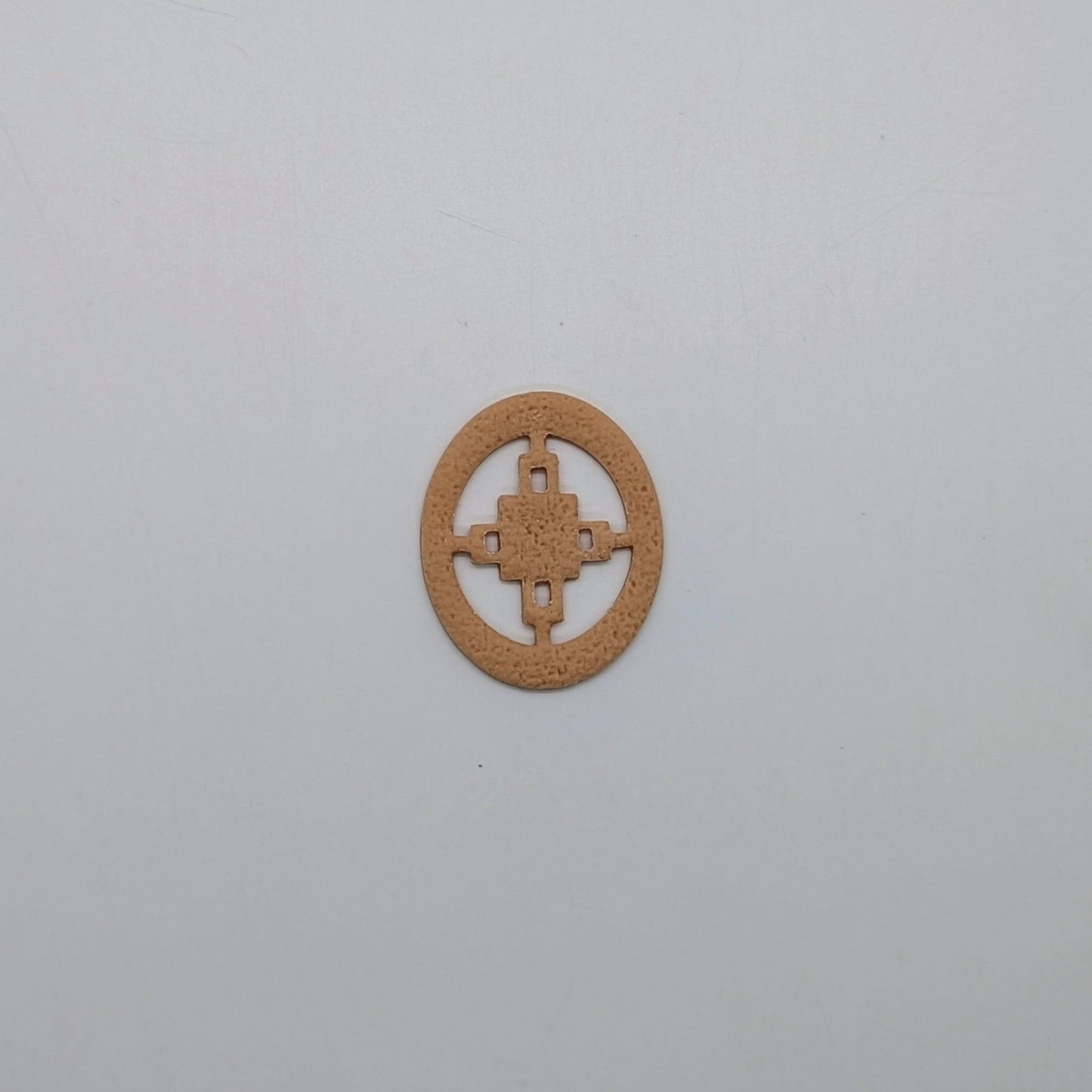 Dame Dame African Symbol Cookie Cutter: Idea for Cookies, Ceramics, Pottery, Polymer Clay, Fondant