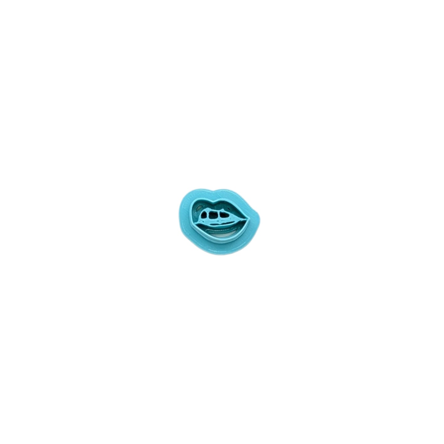 Sassy Diva Lips Cookie Cutter | Style D: Ideal for Cookies, Ceramics, Pottery, Polymer Clay, and Fondant