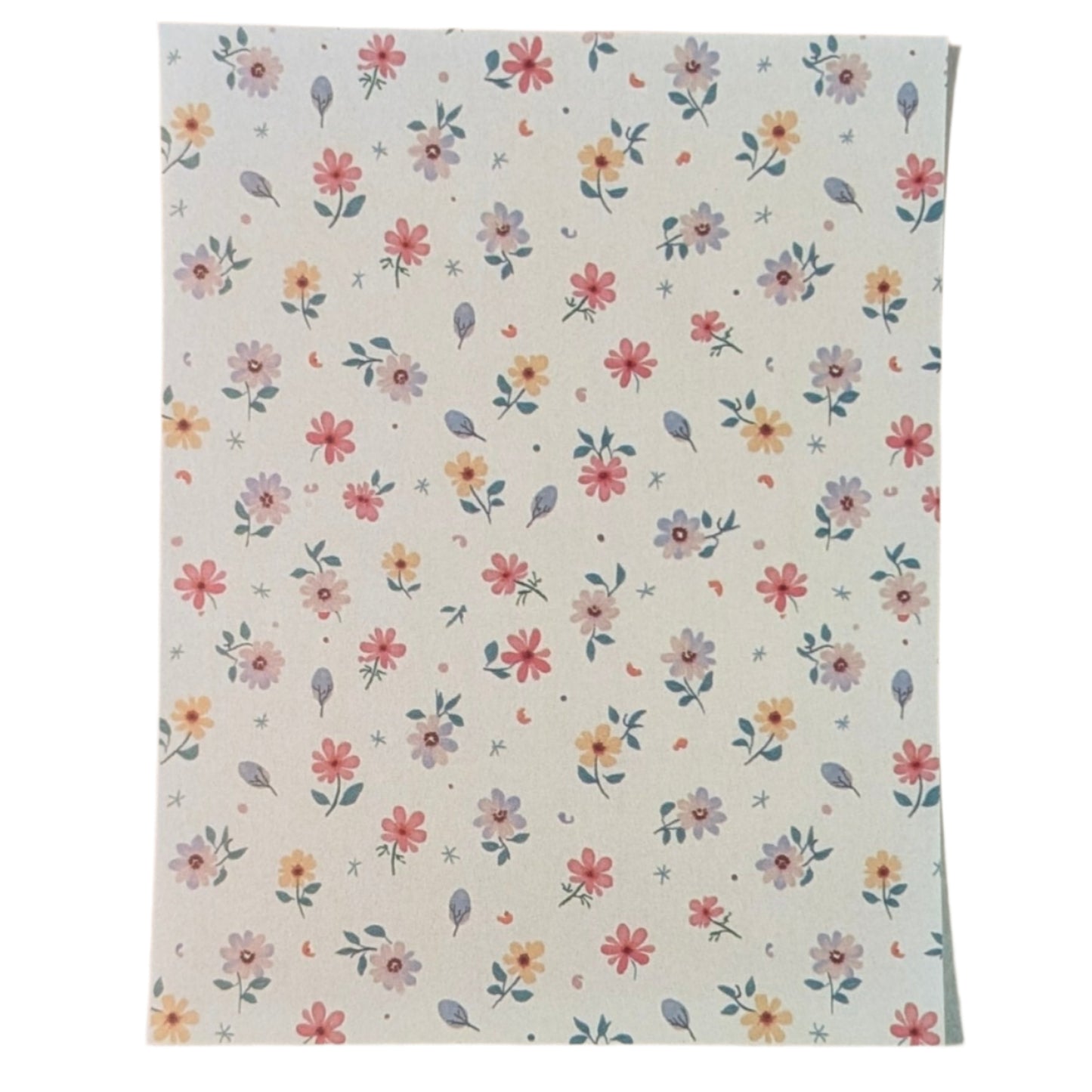 Spring Wall Flowers Water-Soluble Transfer Sheet