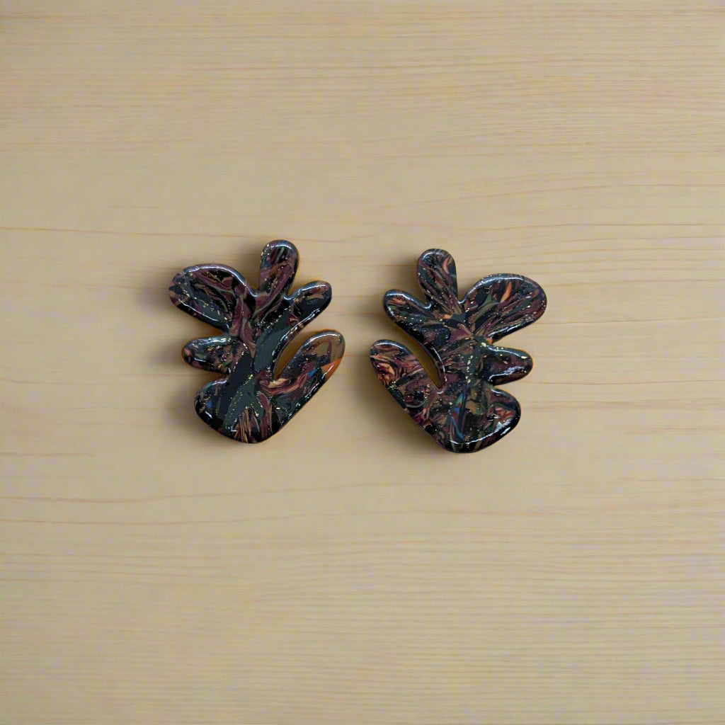 Boho Organic Abstract Bush Shape Cookie Cutter - Style B: Ideal for Cookies, Ceramics, Pottery, Polymer Clay, and Fondant