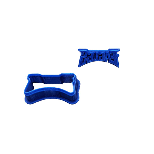 Philadelphia Eagles Name Cookie Cutter & Embossing Stamp: Idea for Cookies, Ceramics, Pottery, Polymer Clay, Fondant - Multi-Medium Craft & Baking Tool