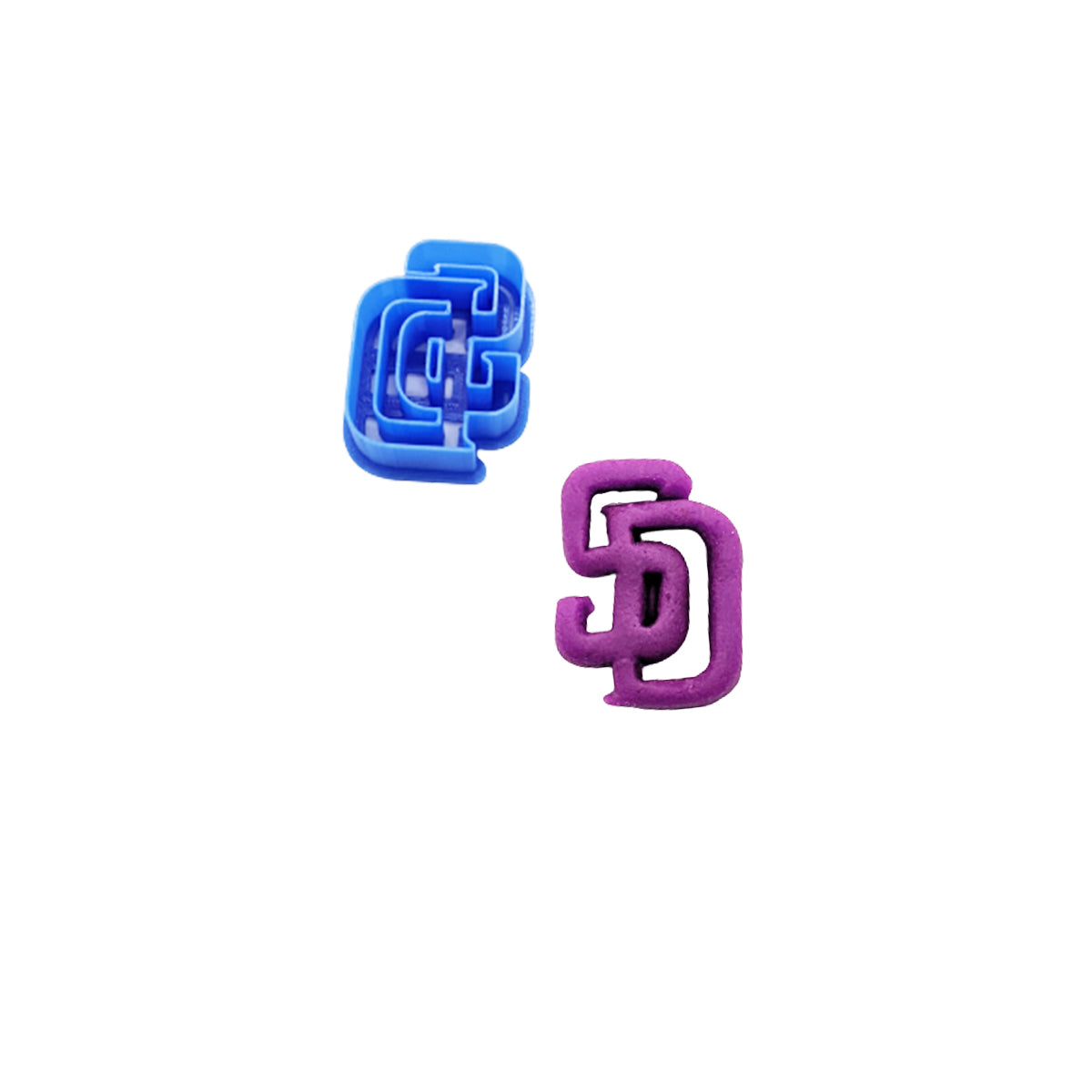 San Diego SD Logo cookie Cutter/Clay Cutter