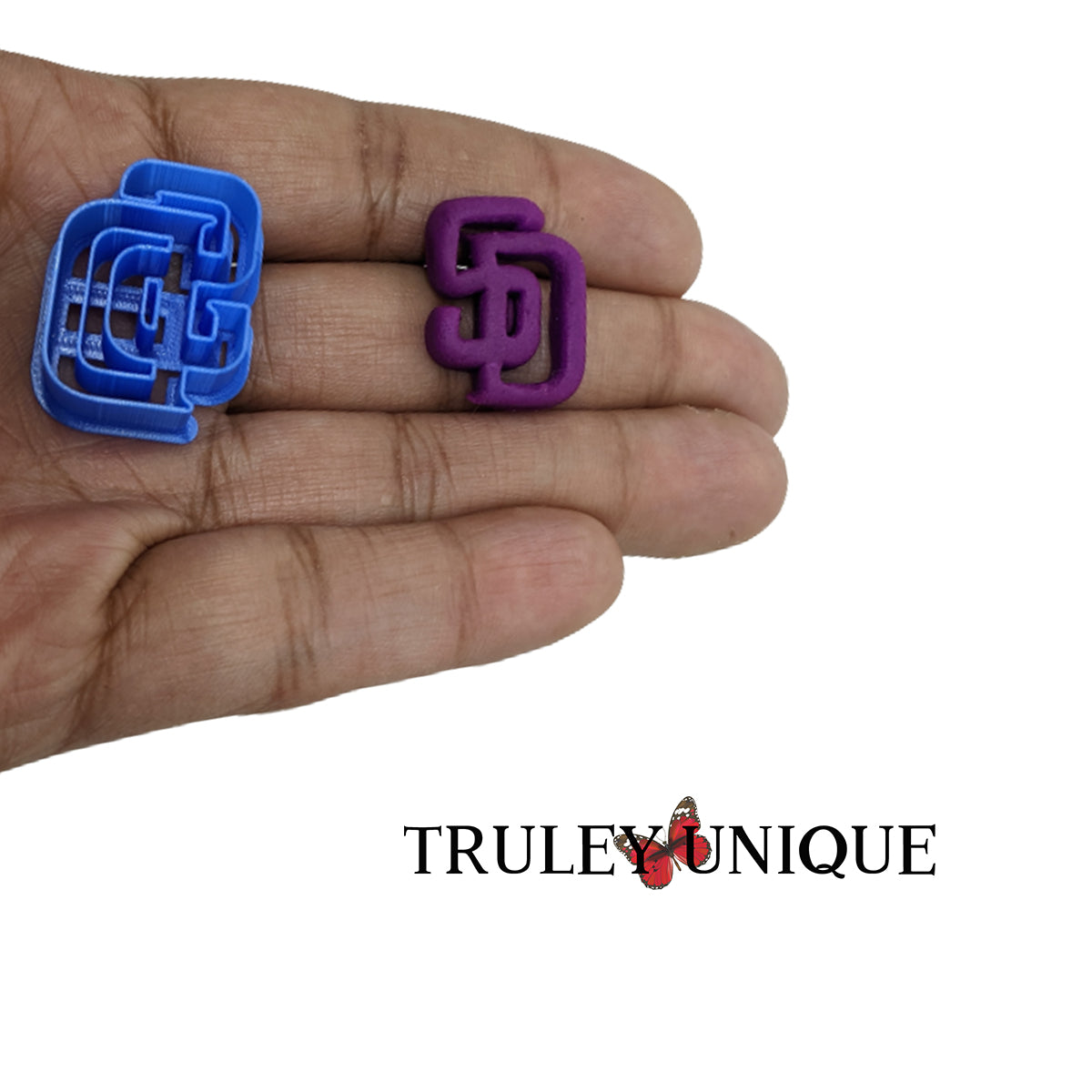 San Diego SD Logo cookie Cutter/Clay Cutter