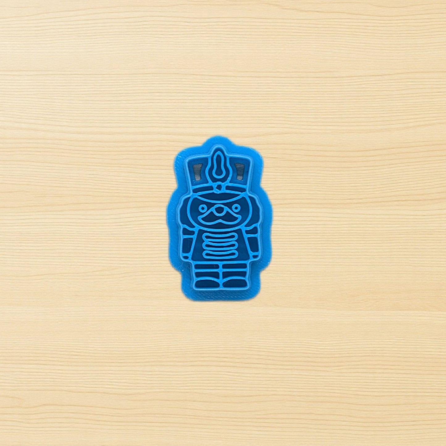 Short and Stubby Nutcracker Christmas Cookie Cutter: Ideal for Cookies, Ceramics, Pottery, Polymer Clay, and Fondant