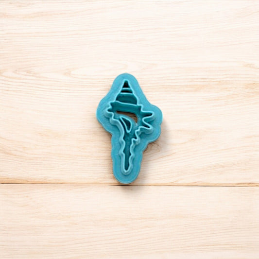 Spiked Lace Murex Seashell Cutter: Ideal for Ceramics, Pottery, Polymer Clay, and Fondant