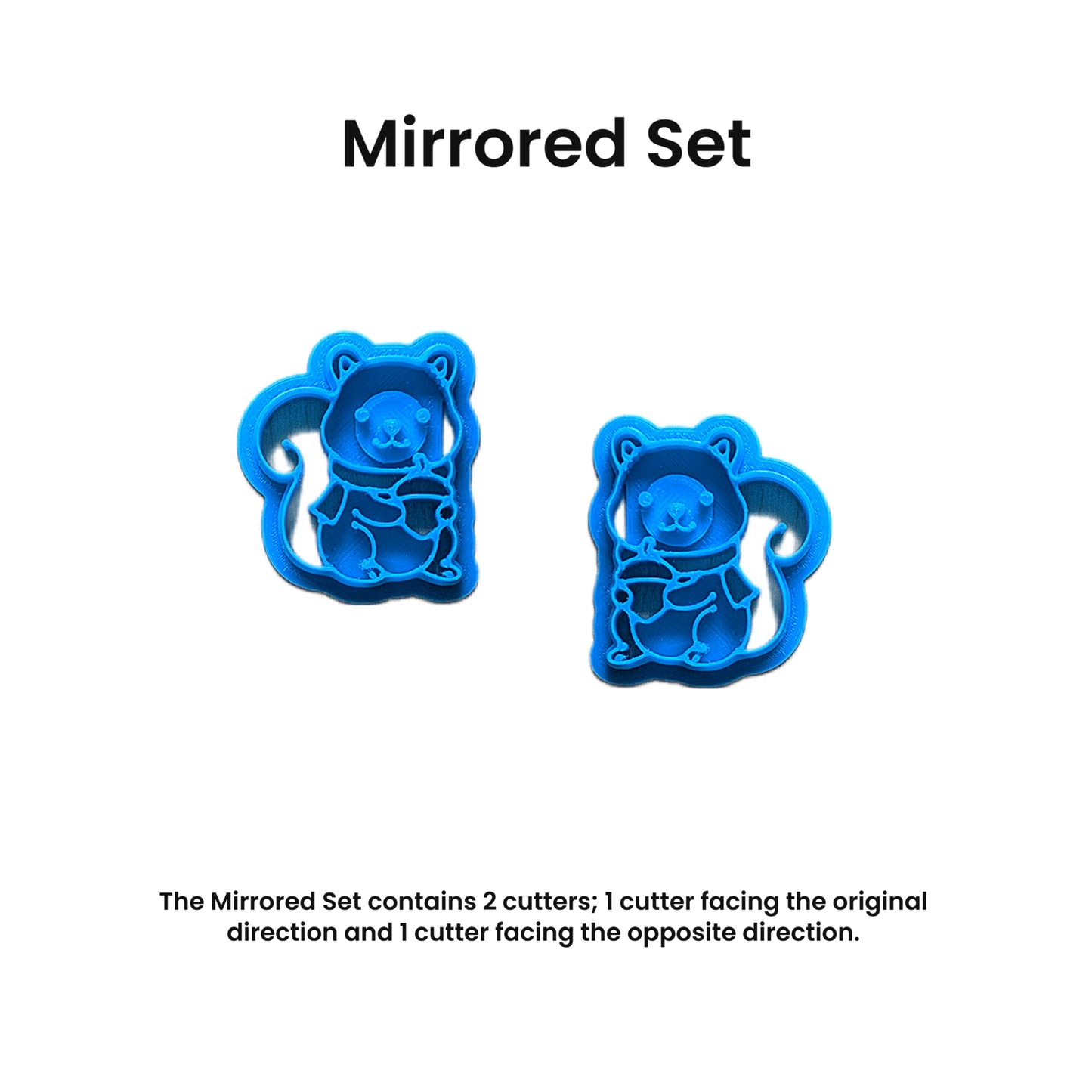 Scarfed Squirrel Cutter Autumn Acorn Buddy Cookie Cutter: Ideal for Cookies, Ceramics, Pottery, Polymer Clay, and Fondant