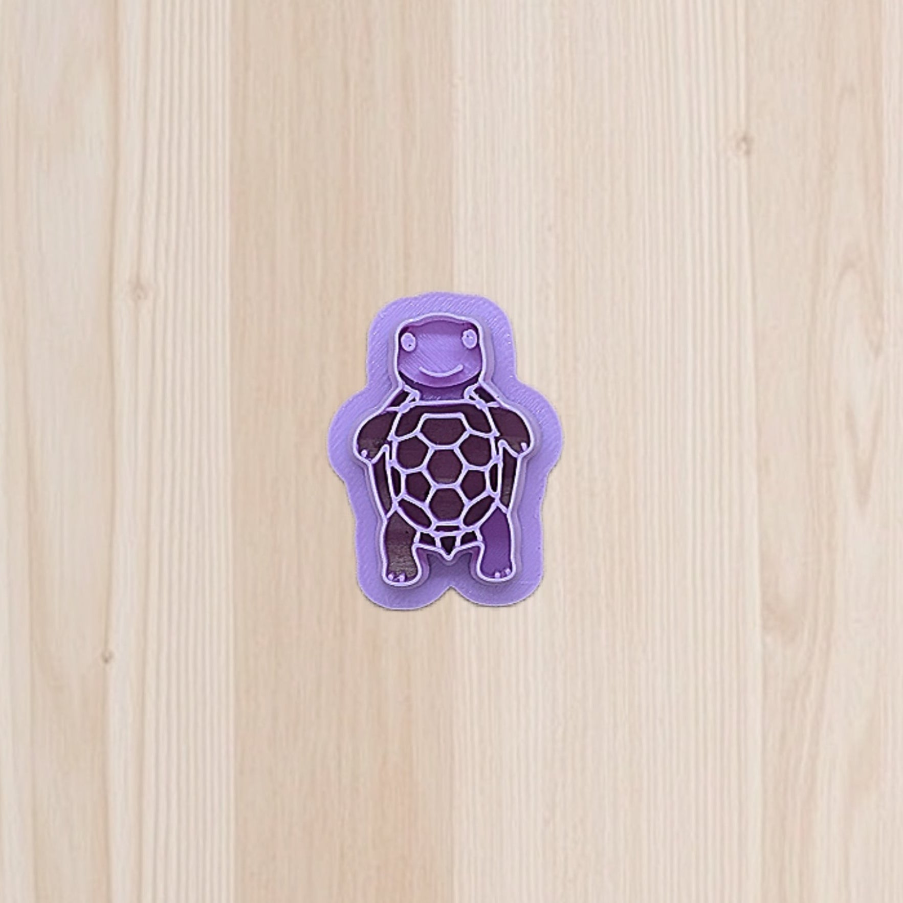 turtle shape cookie cutter for cookies, polymer clay, fondant, pottery and more